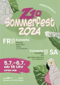 Sommerfest Tag 1 plakat