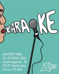 Karaoke plakat