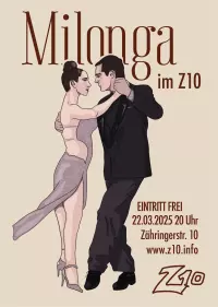 Milonga plakat