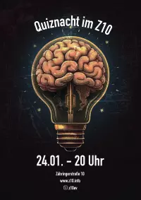 Quiznacht plakat